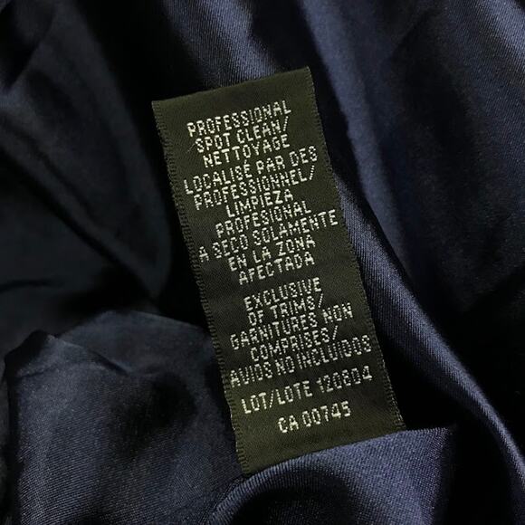 ML Monique Lhuillier Jadore Gown 4 Cross Back Beaded Waist Sleeveless Pockets - Picture 4 of 7